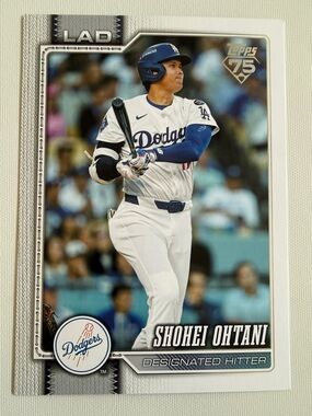 Topps 2026 series 1 Shohei Ohtani Oversized card. OTC-1